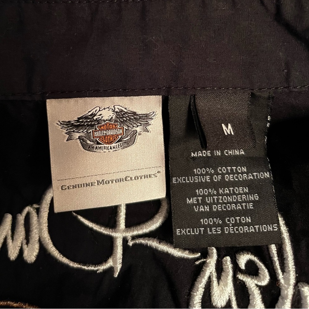 Harley Davidson Sleeveless Women’s 110th Anniversary Shirt - Picture 4 of 6